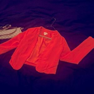 Decree Orange crop blazer